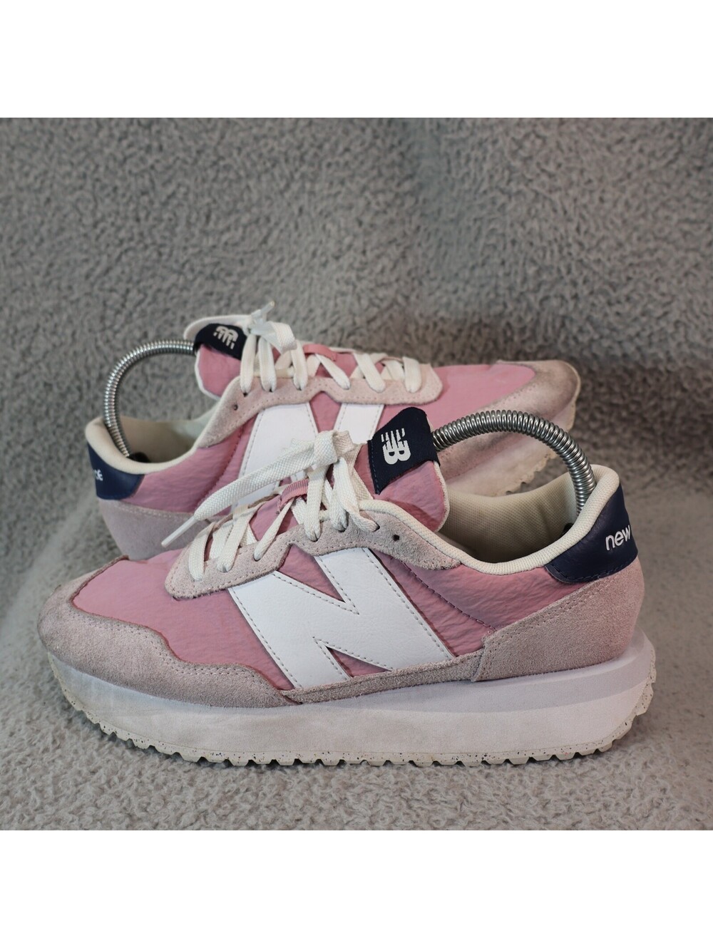 New Balance 237 women sz 9.5 Retro Pink Sugar White WS237PK